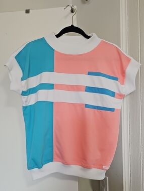 Vintage Greenline International Short-Sleeved Top Medium/Large